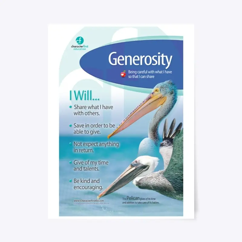 Generosity Anchor Chart