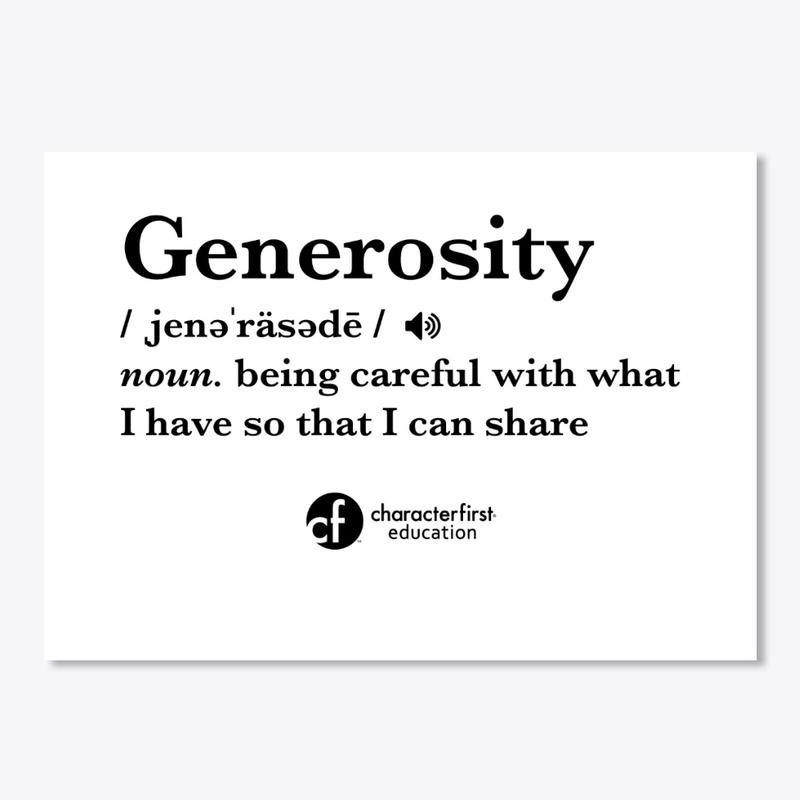 Generosity Definition