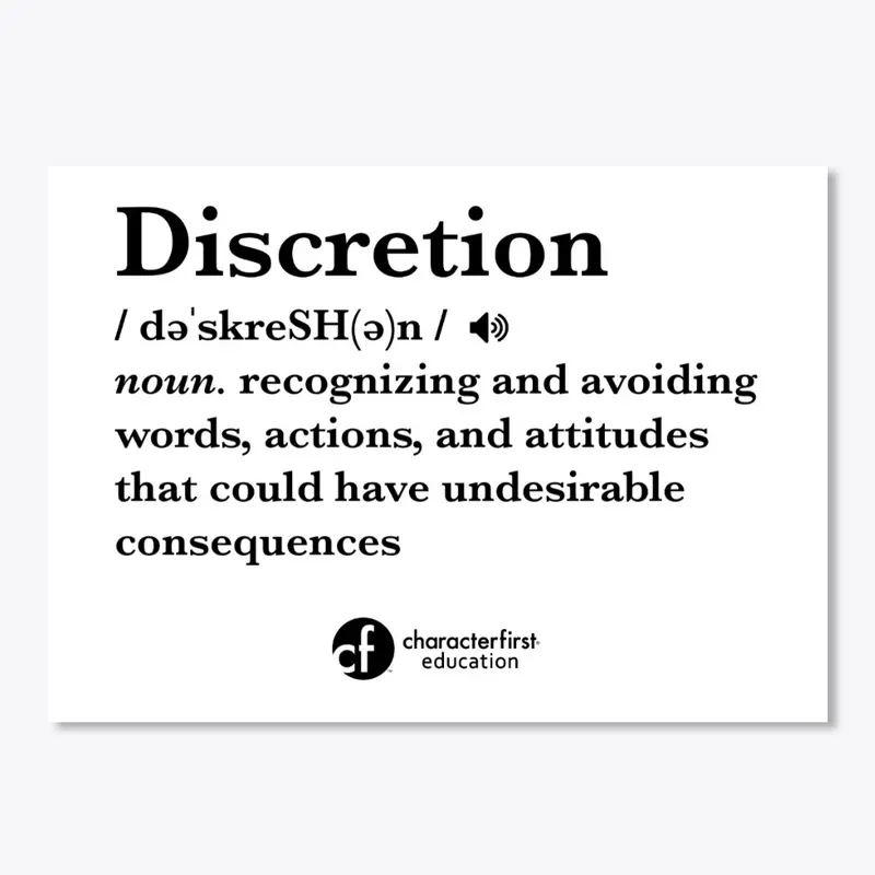 Discretion Definition