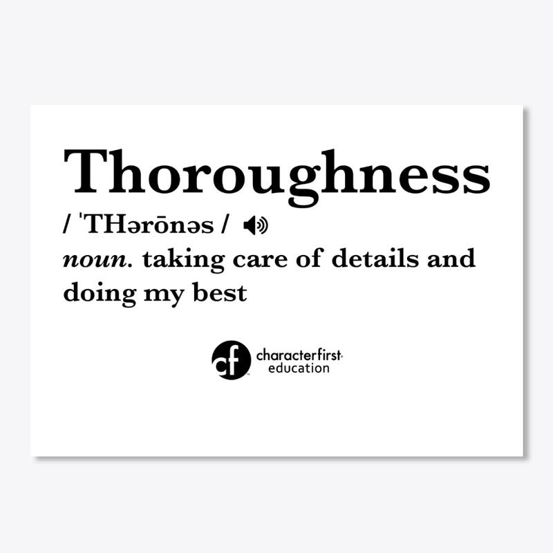 Thoroughness Definition